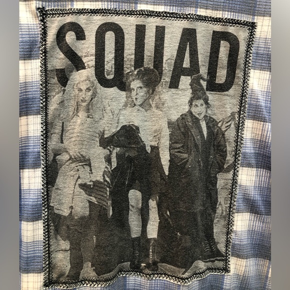 ❤️SOLD❤️ Handmade vest The Hocus Pocus Sanderson Sisters SQUAD Womens Med - Picture 3 of 11
